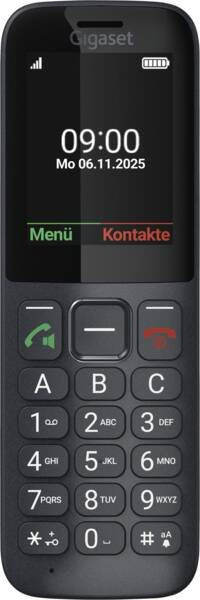 EAN 4255781906416 - Gigaset Comfort 600 SIM 6,1 cm (2.4") 118 g Negro, Gris imagen 1