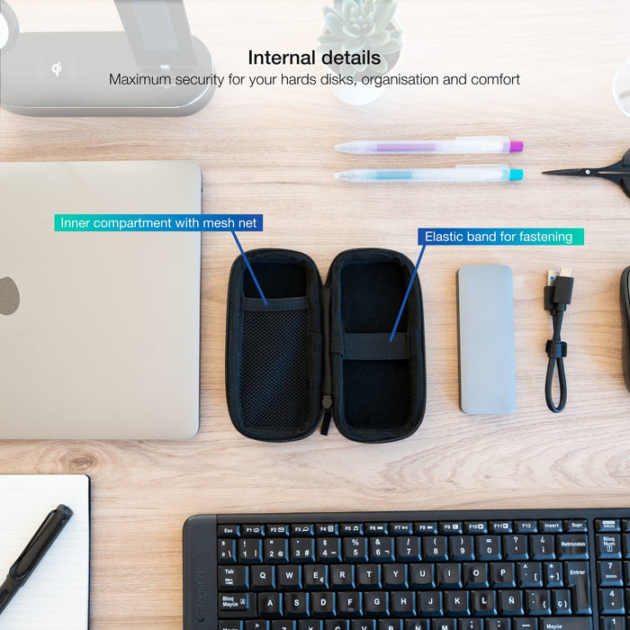 EAN 8433281012172 - TooQ TQBC-M201B funda para disco duro externo imagen 4