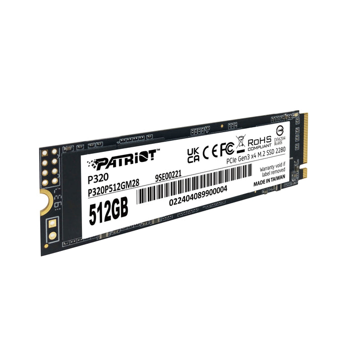 EAN 4711378427615 - Patriot Memory P320 512 GB M.2 PCI Express 3.0 NVMe imagen 3