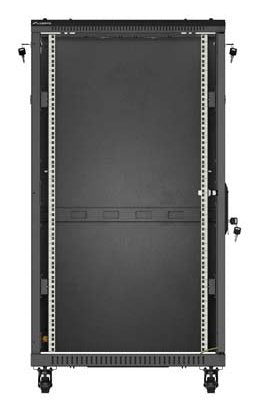 EAN 5901969447125 - Lanberg FF01-6022-12B armario rack 22U Rack o bastidor independiente Negro imagen 7