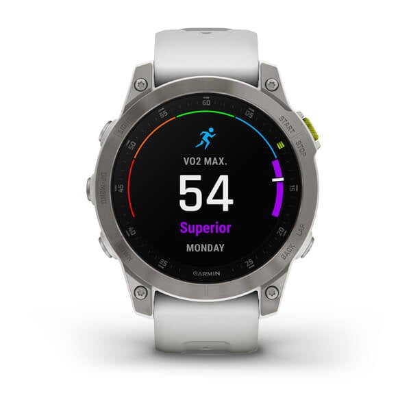 EAN 0753759281083 - Garmin epix Gen 2 3,3 cm (1.3") AMOLED 45 mm Digital 416 x 416 Pixeles Pantalla táctil Blanco Wifi GPS (s imagen 5