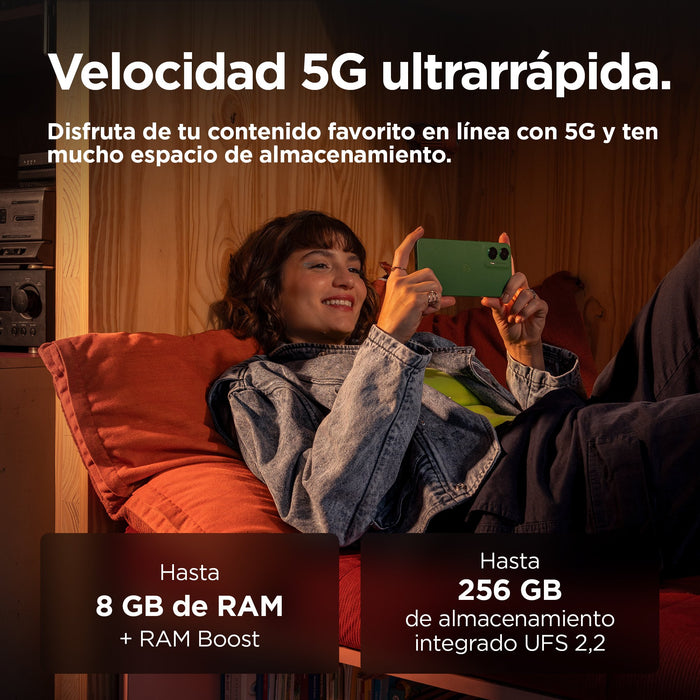 EAN 840023277931 - Motorola moto G35 5G 17,1 cm (6.72") SIM doble Android 14 USB Tipo C 8 GB 256 GB 5000 mAh Verde imagen 8