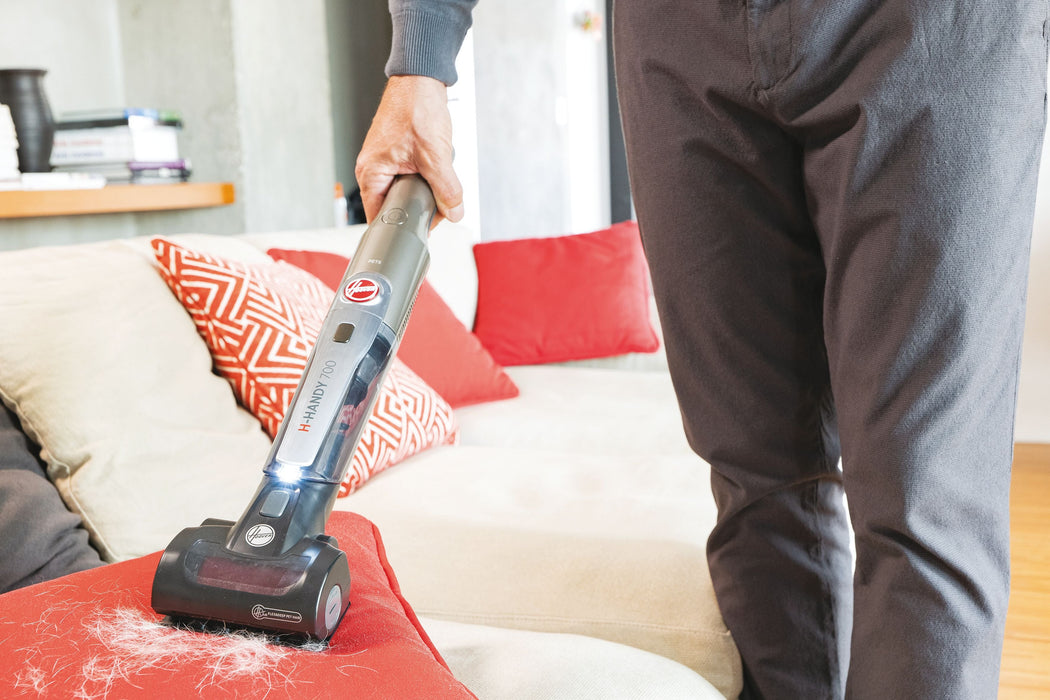 EAN 8059019010014 - Hoover H-HANDY 700 PETS HH710PPT 011 aspiradora de mano Platino imagen 36