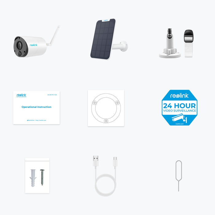 EAN 6976930220242 - Reolink Argus Series B320 Bala (forma) Cámara de seguridad IP Interior y exterior 1920 x 1080 Pixeles Par imagen 3