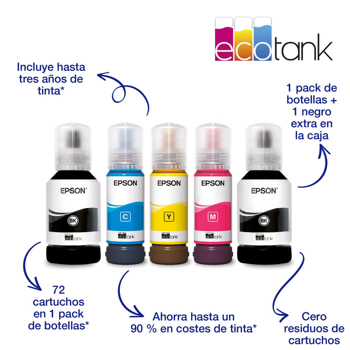 EAN 8715946686370 - Epson EcoTank ET-2850 Inyección de tinta 5760 x 1440 DPI 33 ppm Wifi imagen 23