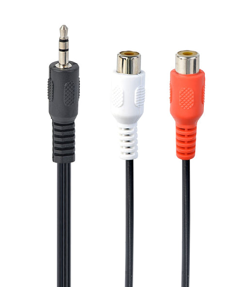 EAN 8716309026215 - Gembird CCA-406 cable de audio 0,2 m 3,5mm 2 x RCA Negro, Rojo, Blanco imagen 1