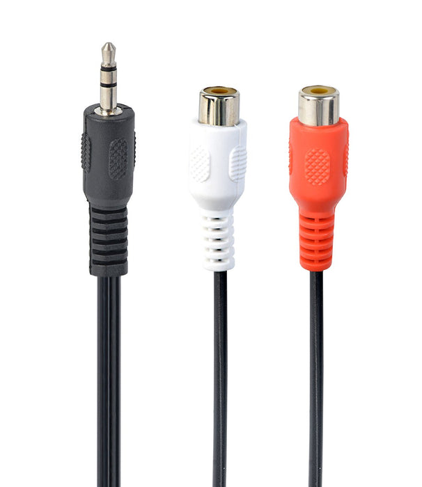EAN 8716309026215 - Gembird CCA-406 cable de audio 0,2 m 3,5mm 2 x RCA Negro, Rojo, Blanco imagen 1