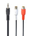 EAN 8716309026215 - Gembird CCA-406 cable de audio 0,2 m 3,5mm 2 x RCA Negro, Rojo, Blanco imagen 1