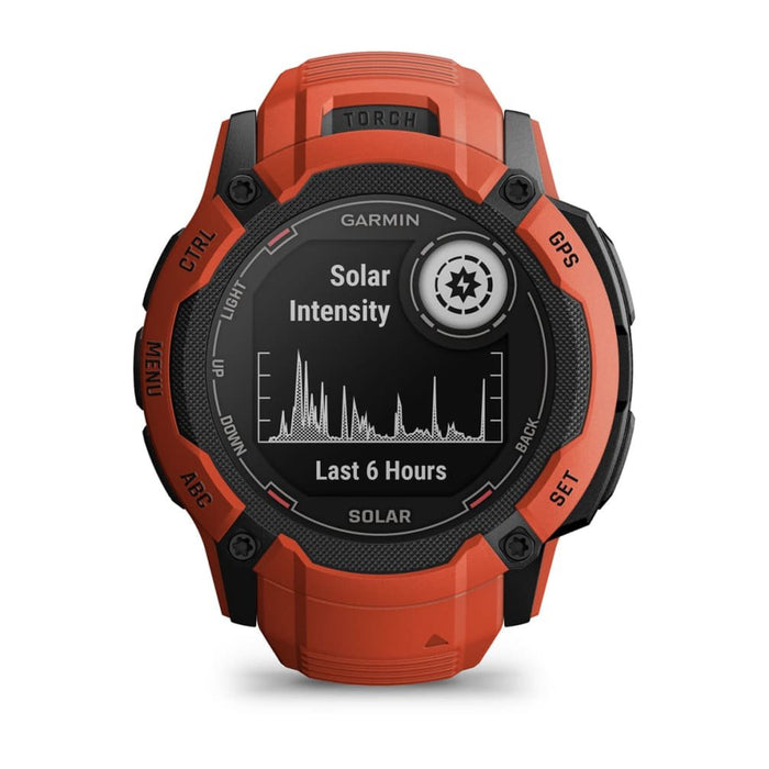 EAN 753759319335 - Garmin Instinct 2X Solar 2,79 cm (1.1") MIP 50 mm Digital 176 x 176 Pixeles Pantalla táctil Rojo GPS (saté imagen 2