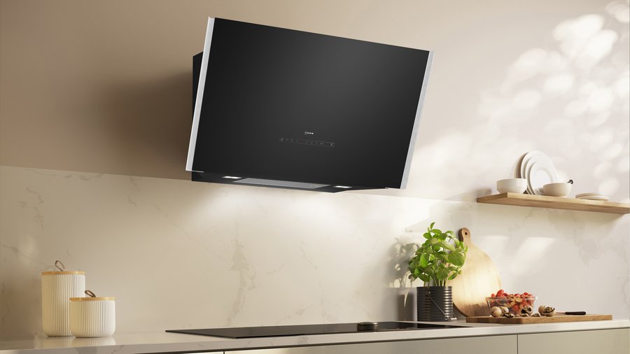 EAN 4242004269076 - Neff D98IPT2S0 campana De pared Negro A+ 441 m³/h imagen 3