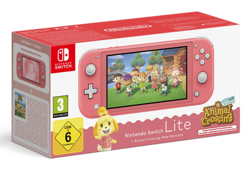 EAN 45496546120 - Nintendo Switch Lite Animal Crossing videoconsola portátil 14 cm (5.5") 32 GB Pantalla táctil Wifi Coral imagen 1