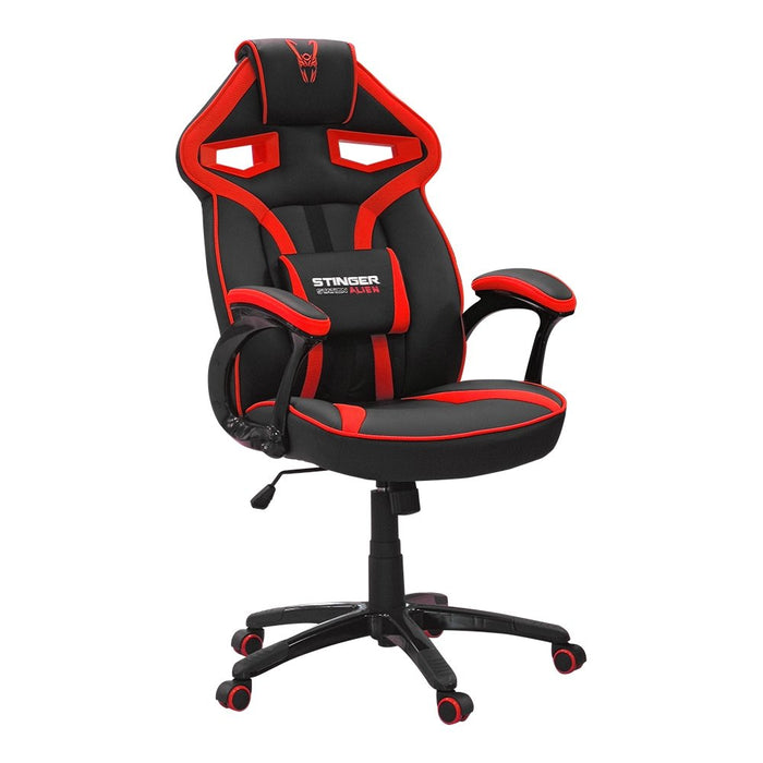 EAN 8435089029444 - Woxter Stinger Station Alien Silla para videojuegos de PC Asiento acolchado Negro, Rojo imagen 2