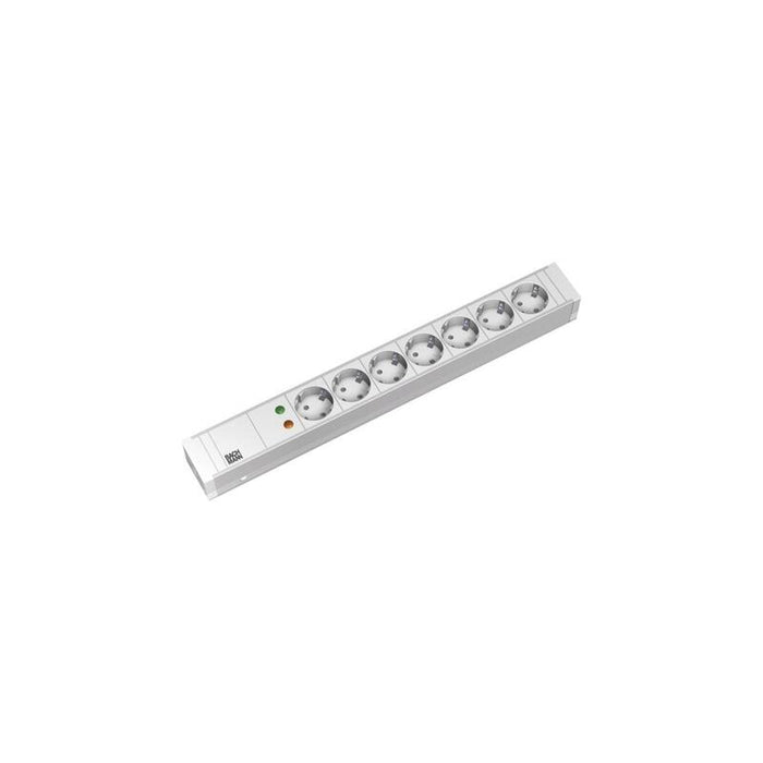 Bachmann 333.004 7salidas Ac 2m Blanco Limitador De Tensión, Regleta Blanco, 7 Salidas Ac, 2 M, Blanco