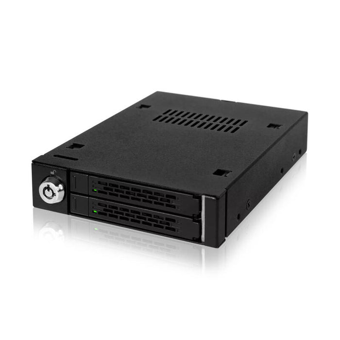 Backplane Icydock 2x6,3cm Satai-Iii In 1x3,5" Hdd/Ssd Sw