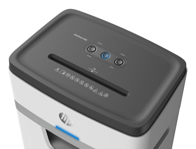 EAN 4030152028054 - HP OneShred 18CC triturador de papel Corte en partículas 65 dB 22 cm Blanco, Negro imagen 5