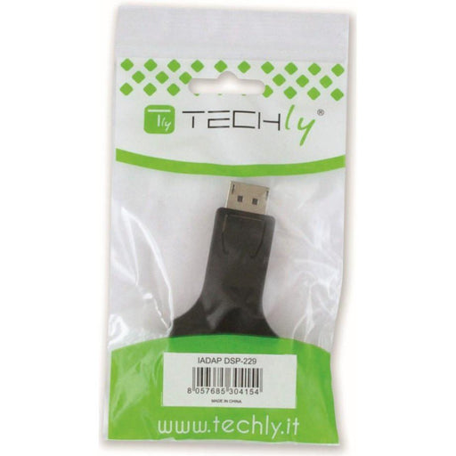 EAN 8057685304154 - Techly DSP-229 DisplayPort DVI-I Negro imagen 2