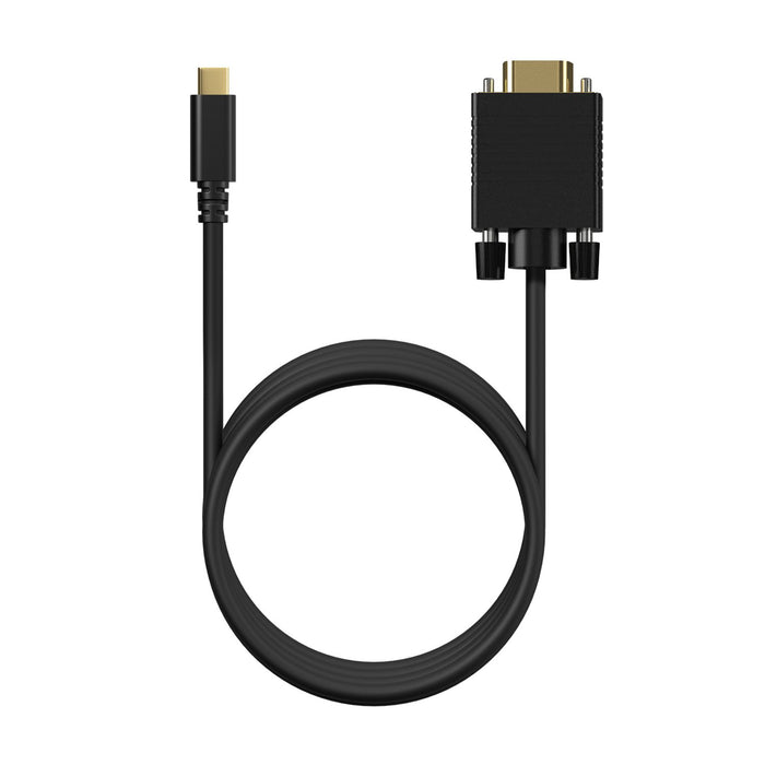 EAN 8436574708226 - AISENS A109-0693 adaptador de cable de vídeo 1,8 m USB Tipo C VGA (D-Sub) imagen 3