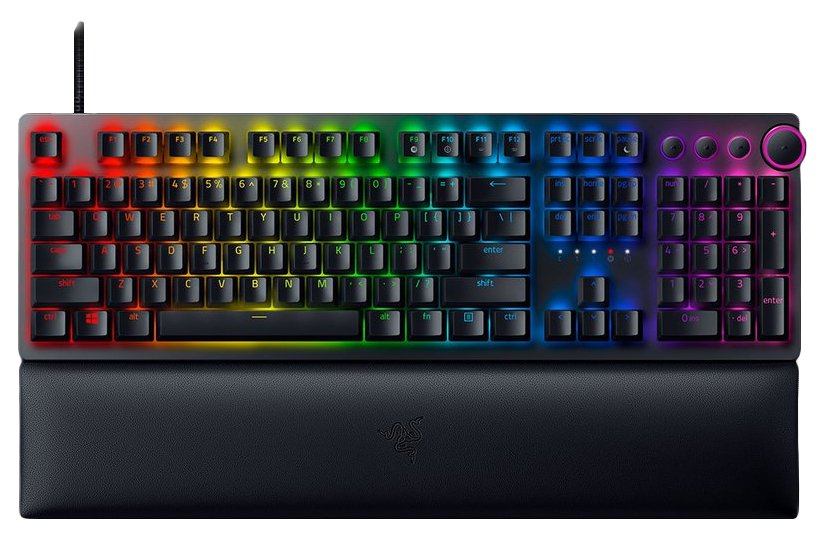 EAN 8886419347453 - Razer Huntsman V2 teclado Juego USB QWERTY Inglés de EE. UU. Negro imagen 1