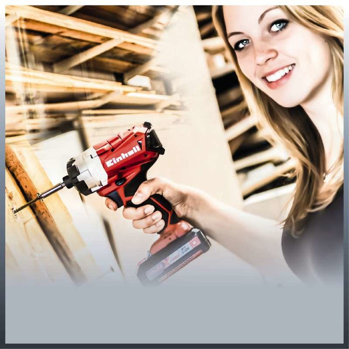 EAN 4006825613971 - Einhell TE-CI 18 Li 1/4" 2900 RPM 180 Nm Negro, Rojo imagen 4