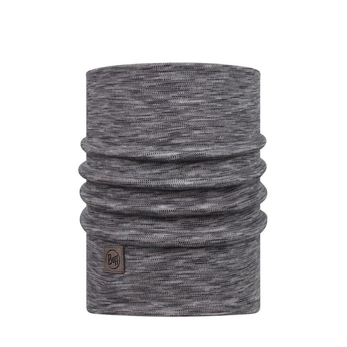Bandana Buff Merino Heavyweight Neck Warmermultistripes Fog Grey