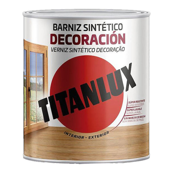 Barniz Sintético Decoración Brillante Cerezo 250ml Titanlux M10100514