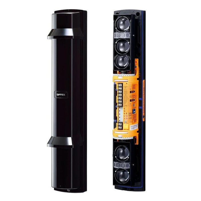 Barrera De Infrarrojos 4 Haces Protección Perimetral 60m Doble Modulación, 4 Frecuencias Antifog Optex Sl-200qdm