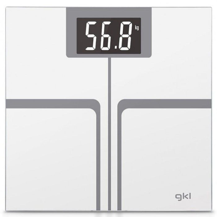 Báscula De Baño Gkl Fitmax White Hasta 200kg