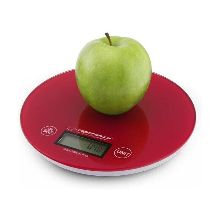 Báscula De Cocina Esperanza Eks003r Mango - Rojo