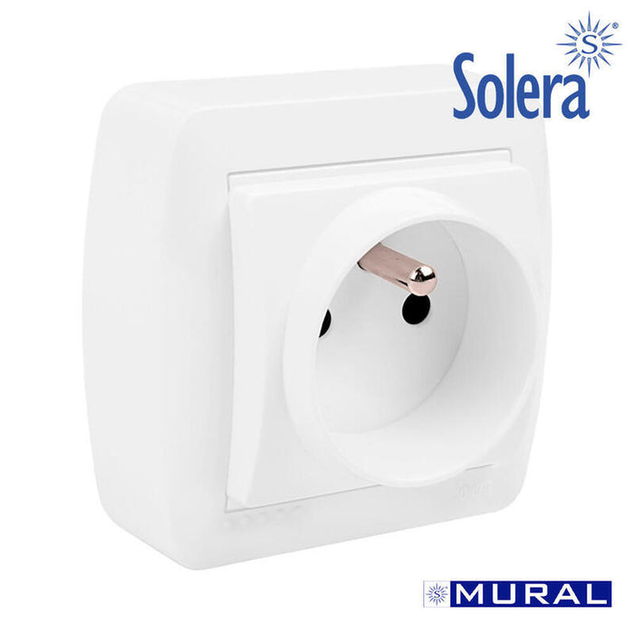 Base Bipolar Con Sistema Frances 74x72x28mm S. Mural Solera Mur60fu