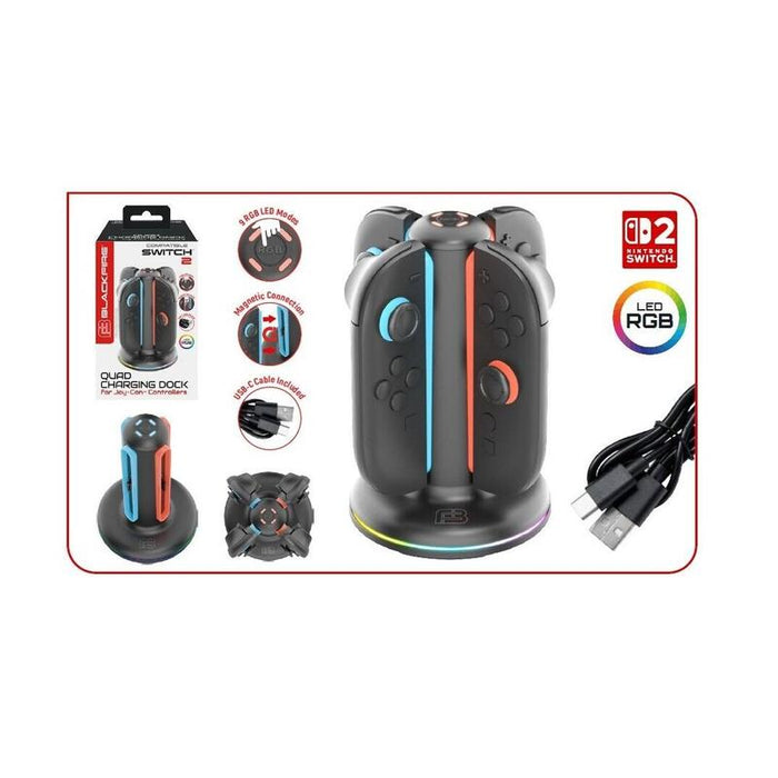 Base Carga Quadruple Rgb Led Sw2