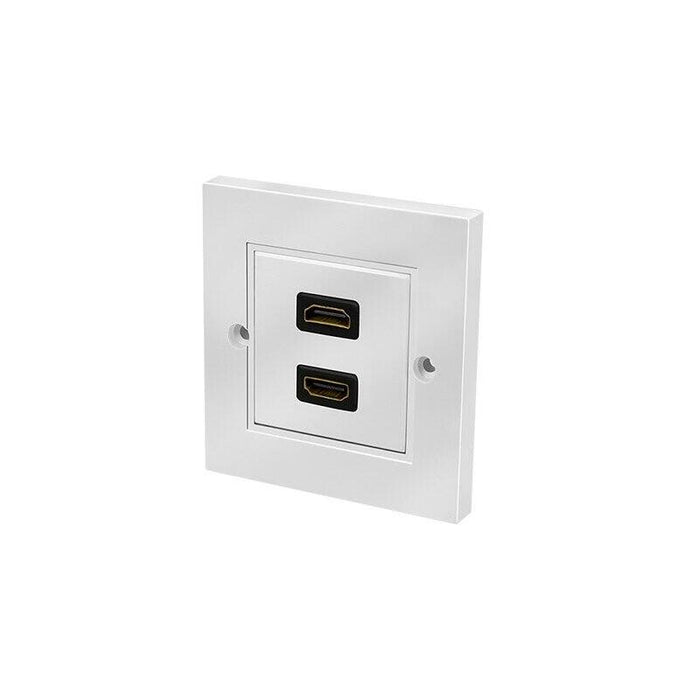 Base De Enchufe Logilink 2 Hdmi Blanco