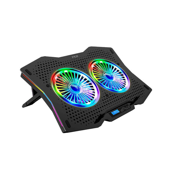 Base Refrigeracion Inca Arrax Ii 2x Rgb Fan,Lcd Control Panel,7 Steps 10 -18Ntb