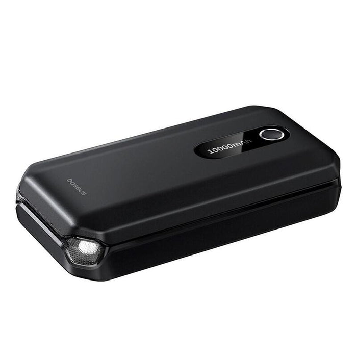 Baseus Bs-Ch001 Dispositivo De Arranque, Booster 10000 Mah 12 V (1000 A / 500 A) + Cables Con Pinzas Cocodrilo (Negro)