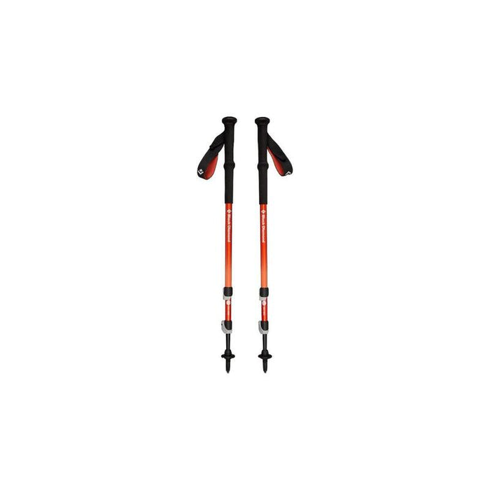 Bastones De Trekking Black Diamond  Trail Back, Equipo De Fitness 1 Par, 100 A 140 Cm, Burnt Sienna Bd1125526044all1