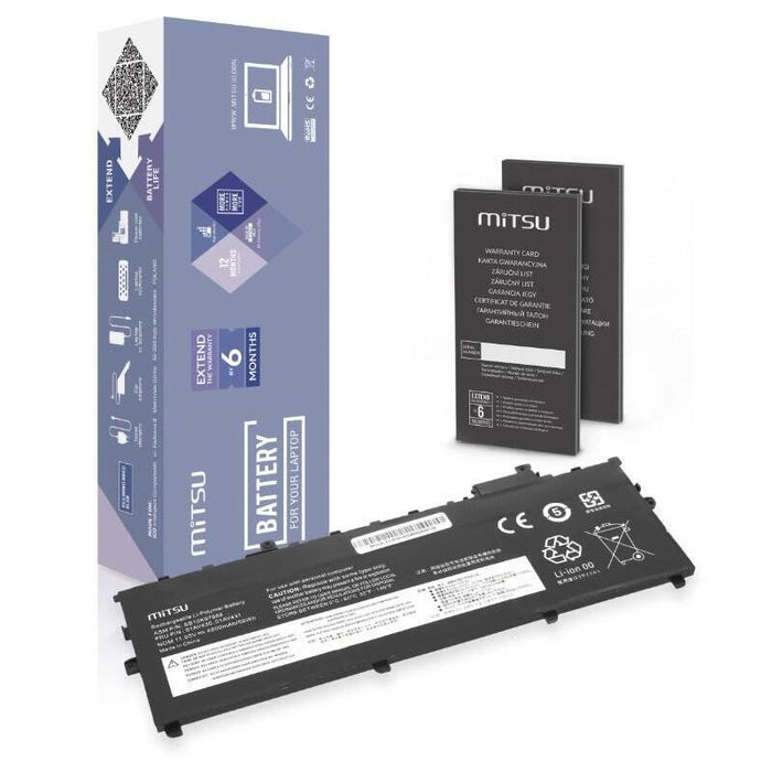 Bateria 01av430 Do Lenovo Thinkpad X1 Carbon 5 6 2017 2018 4800 Mah (55 Wh) 11.55v