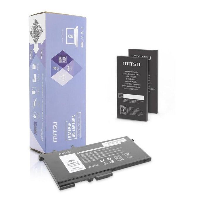 Batería Mitsu Bc/De-E5580 (Dell 3000 Mah 34 Wh)