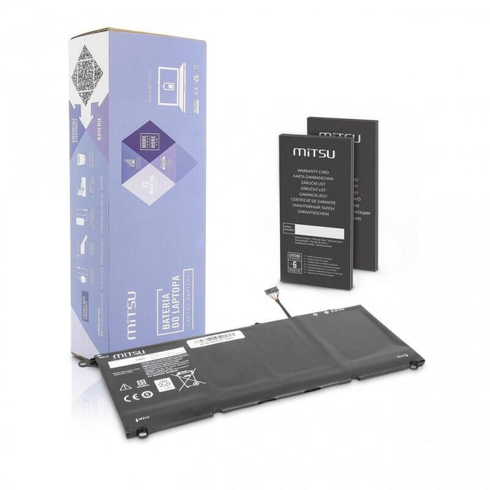 Bateria  Mitsu Para Dell Xps 13 9350  7000 Mah 52 Wh
