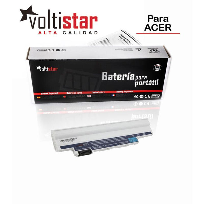 Batería Para Portátil Acer Al10a31 Al10b31 Icr17/65 Lc.Btp00.128 Lc.Btp00.129 Blanca