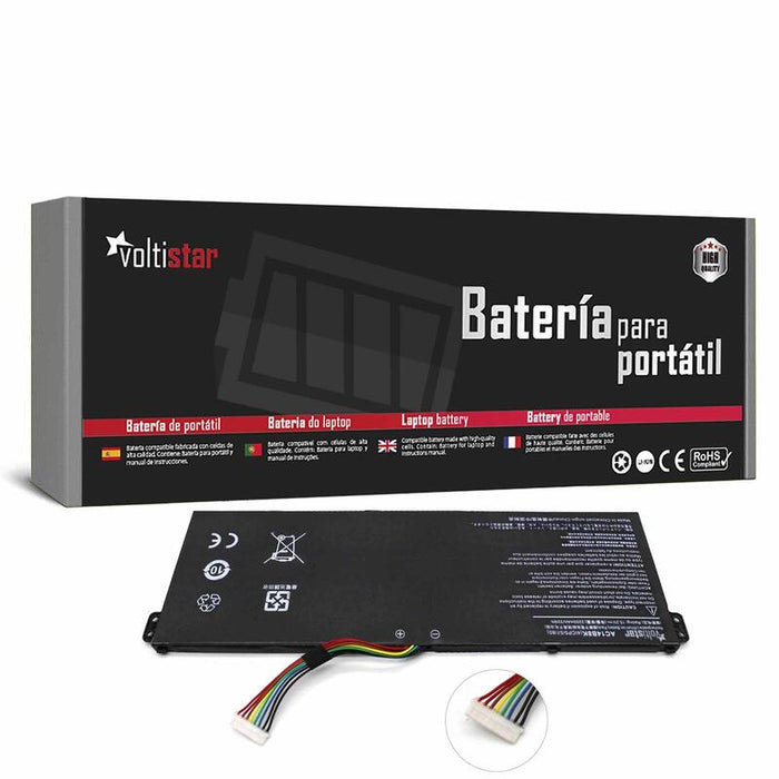 Batería Para Portátil Acer Aspire V3 371 Ac14b13j Ac14b18j Ac14b18k 11.4v 3600mah