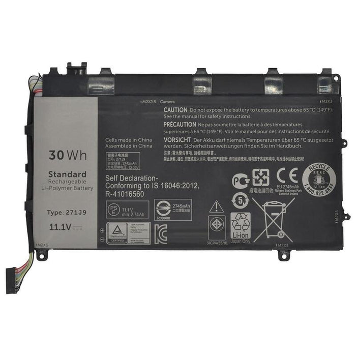 Batería Para Portátil Dell Latitude 13 7000 7350 0gwv47 0mn791 271j9