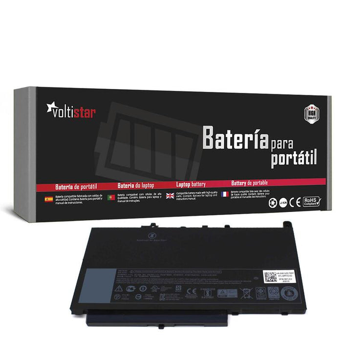 Batería Para Portátil Dell Latitude E7270 E7470 579ty