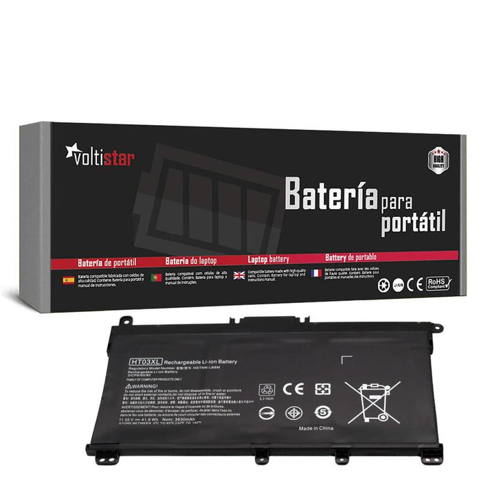 Batería Para Portátil Hp 14s Dq Series 11.55v Ht03xl