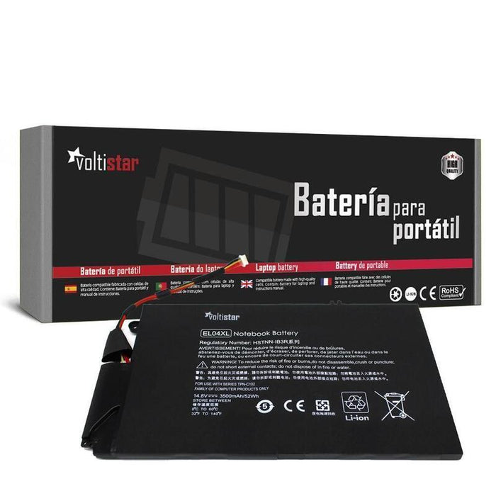 Batería Para Portátil Hp Envy 4-1000 El04 Elo4xl Tpn-C102 Hstnn-Ib3r 681879-1c1 681949-001