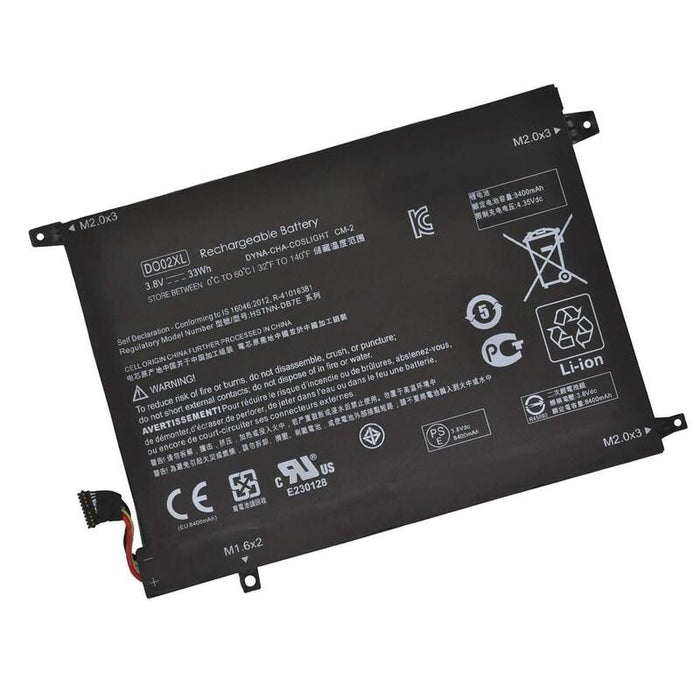 Batería Para Portátil Hp Pavilion X2 10 Do02xl 810749-421 Hstnn-Lb6y Tpn-I121 Tpn-I122