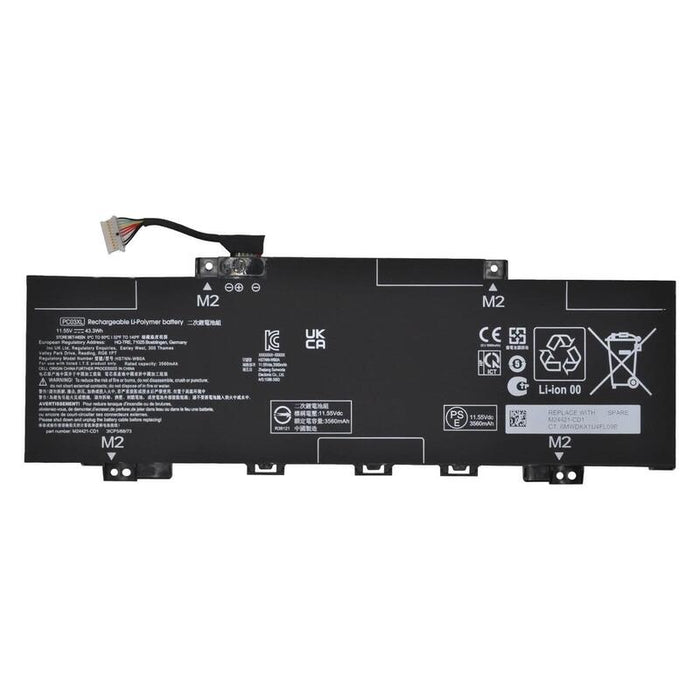 Batería Para Portátil Hp Pavilion X360 14 14 Dw 14 Dy 14 Ba 14 Cd 15 15 Er Pc03xl