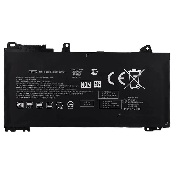 Batería Para Portátil Hp Probook 430 440 450 445 455 455r G6 Re03xl Hstnn Ub7r Hstnn Ob1c