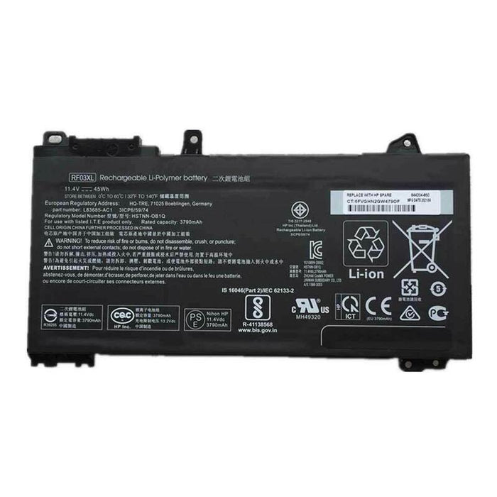 Batería Para Portátil Hp Probook 455 G7 450 G7 Rf03xl Rf03045xl L84354-005