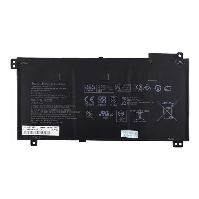 Batería Para Portátil Hp Probook X360 11 G3 Ru03xl Ru03048xl L12717-541 L12791-855