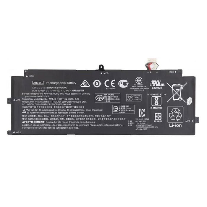 Batería Para Portátil Hp Spectre 12 Series Ah04xl Ah04041xl 902402-2b2 902402-2c2 902500-855