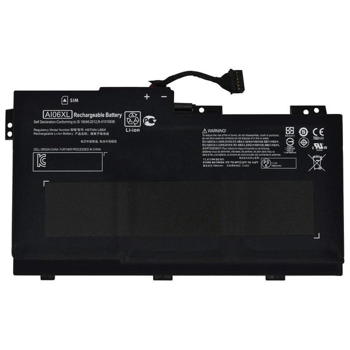 Batería Para Portátil Hp Zbook 17 G3 808397-421 808451-001 Ai06xl Hstnn-C86c Lb6x